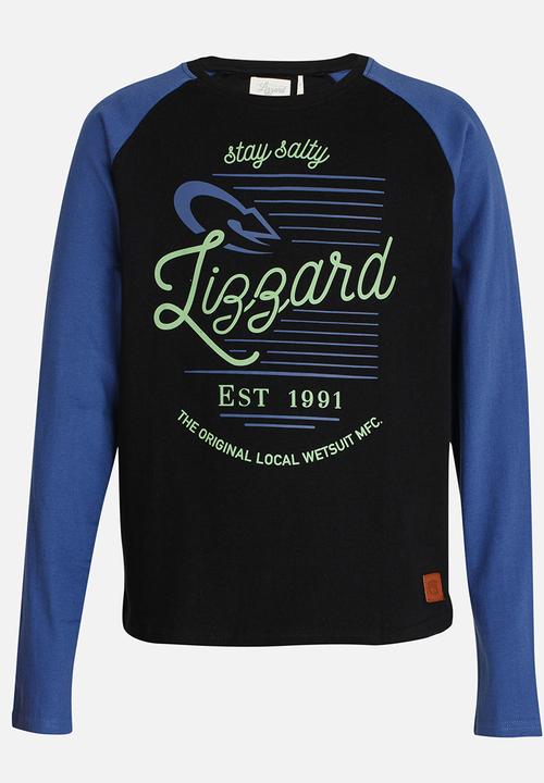 Lizzard - Trump Printed Tee Dark Blue