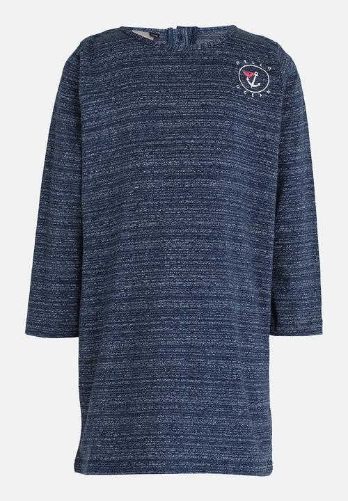 Roxy - Flamingo Dance Dress Navy