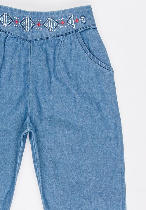 Roxy - Lovely Stories Denim Tapered Pant Navy