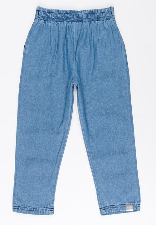 Roxy - Lovely Stories Denim Tapered Pant Navy