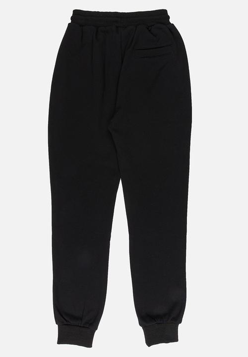 Pop Candy - Fleece Joggers Black