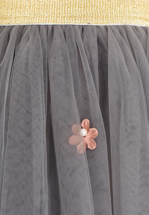 Pop Candy - Girls Tutu Skirt Grey