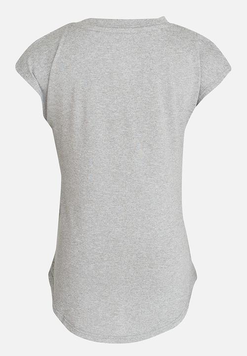 Nike - Nike Spray Heart Modern Tee Dark Grey