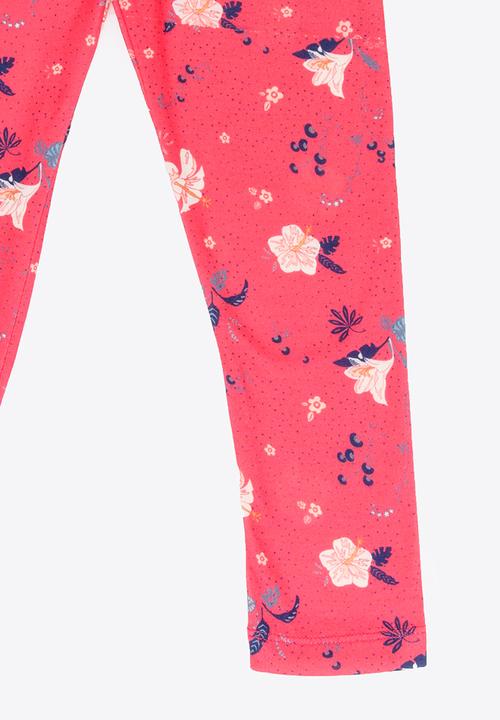 Roxy - Fine Feathers Printed Legging Multi-colour