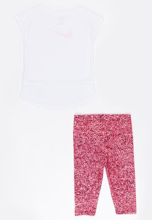 Nike - Nike DF Sport Essentials Set Mid Pink
