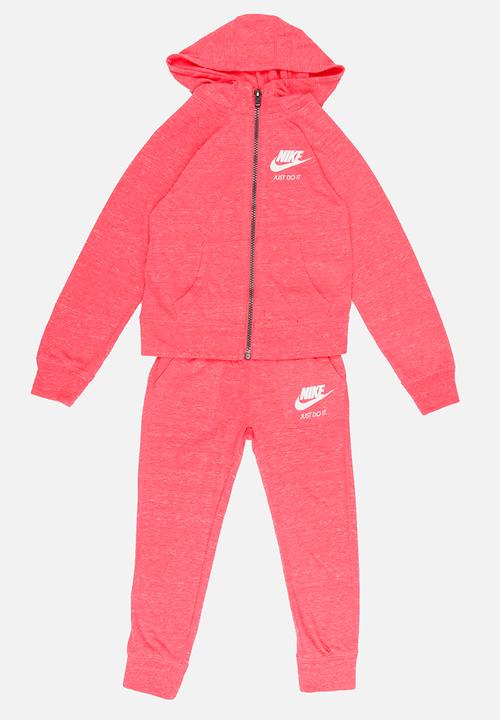 Nike - Nike Gym Vintage 2 Piece Set Coral