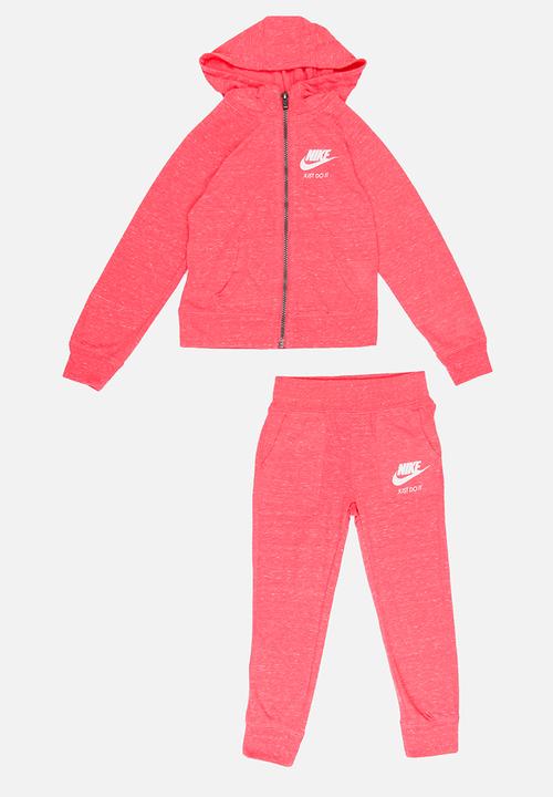 Nike - Nike Gym Vintage 2 Piece Set Coral