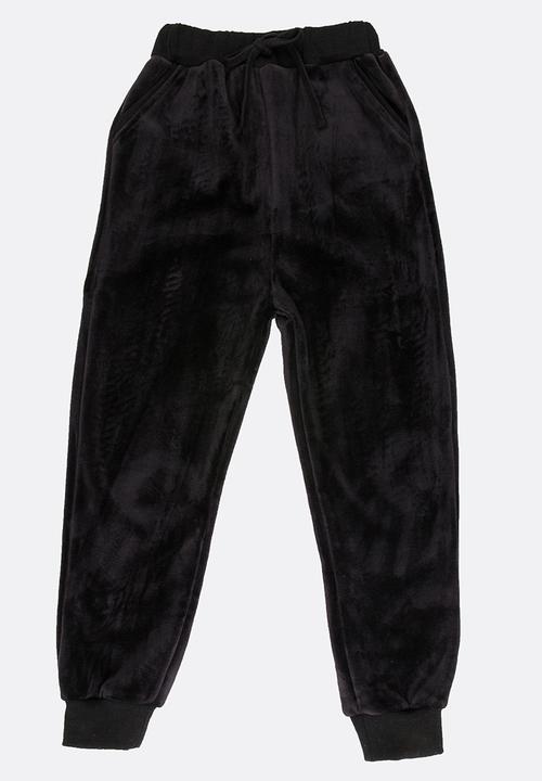 Pop Candy - Girls  Jogger Black