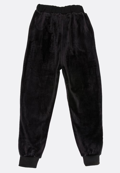 Pop Candy - Girls  Jogger Black