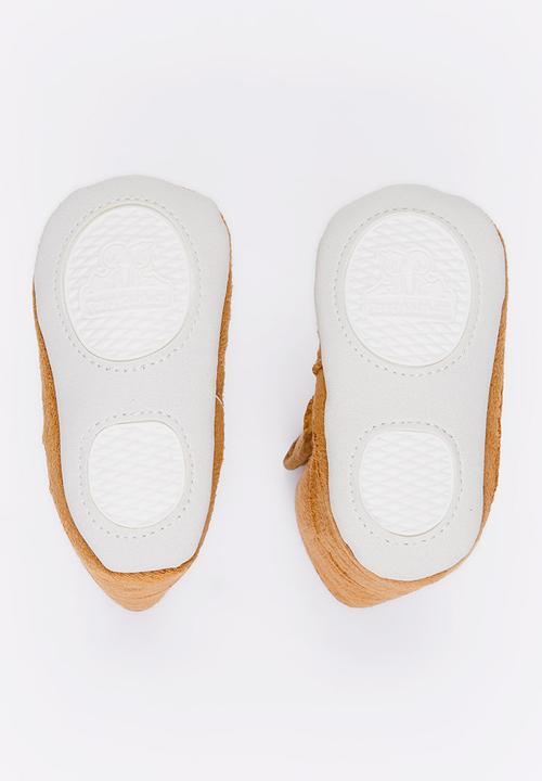 Pop Candy - Boys booties - tan