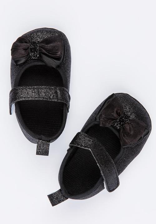 Pop Candy - Velcro Strap Sneaker Black