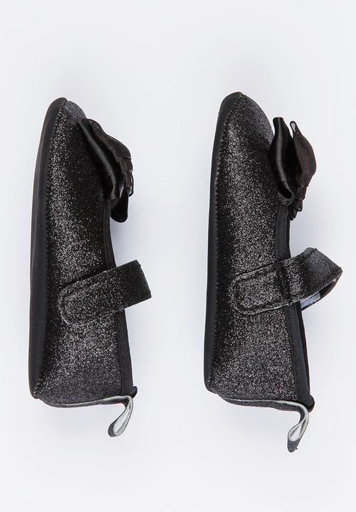 Pop Candy - Velcro Strap Sneaker Black