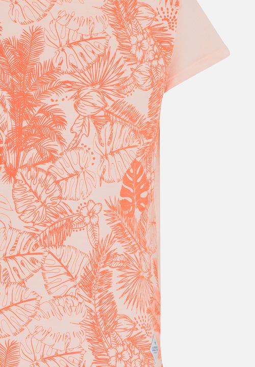 Lizzy - Antigone printed tee - orange