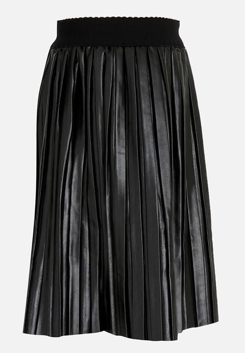 Pop Candy - Girls Pleated Skirt Black