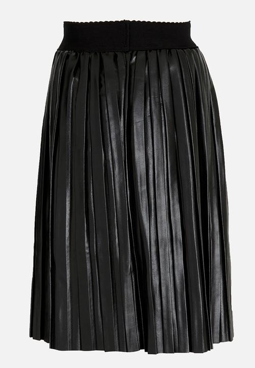 Pop Candy - Girls Pleated Skirt Black