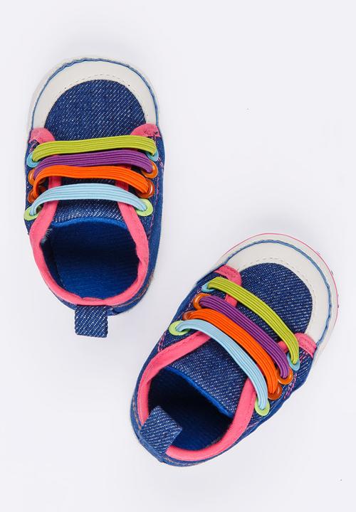 Pop Candy - Lace Up Sneaker Blue