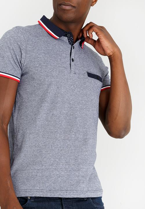 Brave Soul - Elias Cotton Golfer Navy