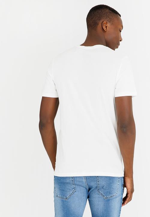 Jack & Jones - Electic Crew T-Shirt Off White