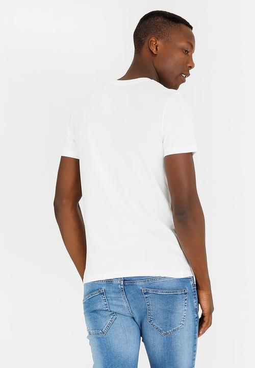 Jack & Jones - JorHills Crew T-Shirt White