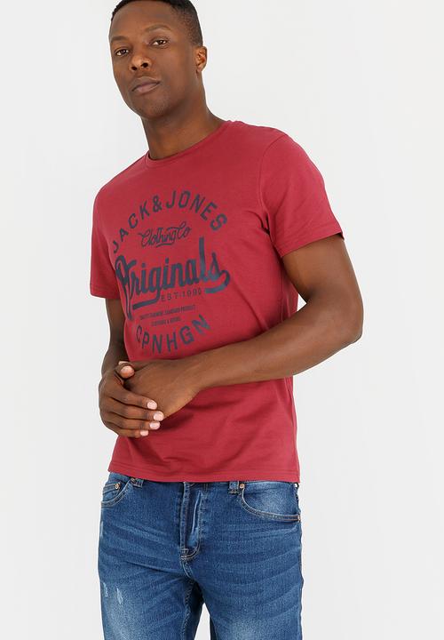 Jack & Jones - JorHills Crew T-Shirt Multi-colour