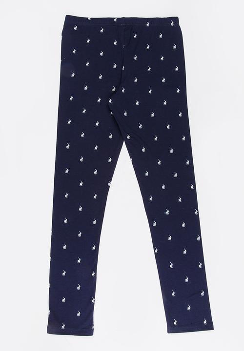 POLO - Sadie Printed Legging Navy