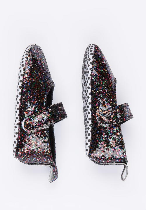Pop Candy - Giltter Pump Black