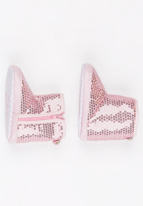 Pop Candy - Glitter Boot Mid Pink