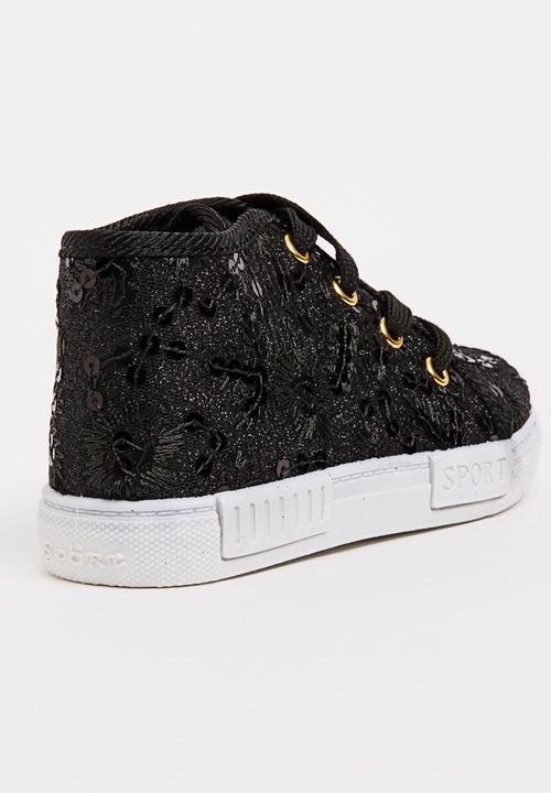Pop Candy - High Top Sneaker Black