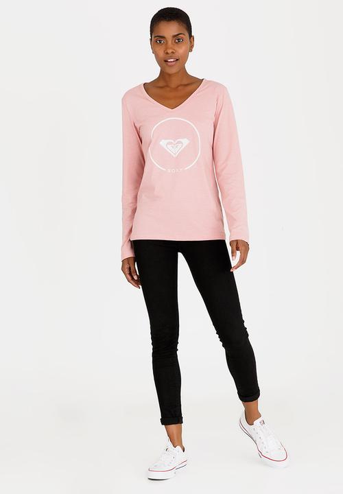 Roxy - Essential Twist Tee Rose