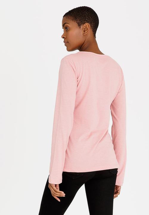 Roxy - Essential Twist Tee Rose