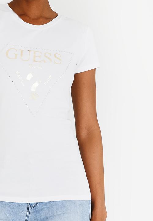 GUESS - Guess Bling Tee White
