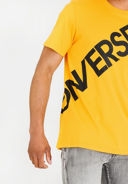 Converse - Cross Body Tee Yellow