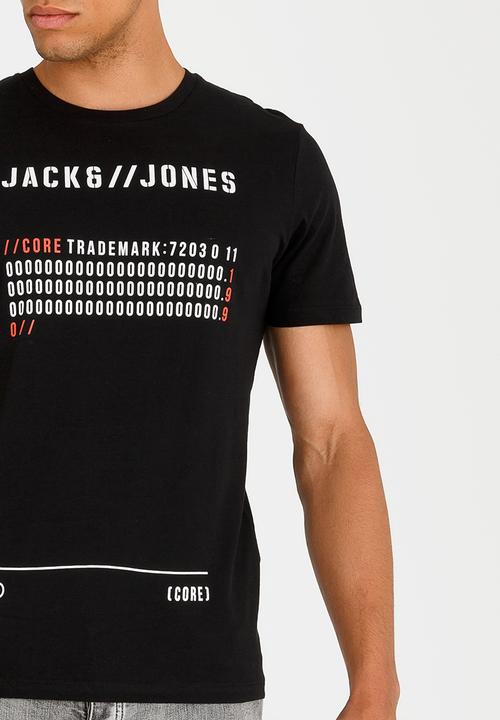 Jack & Jones - Soren Cotton T-Shirt Black