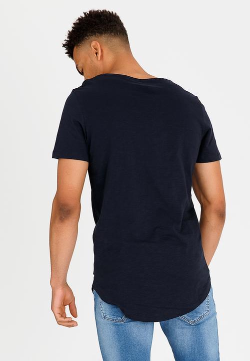 Jack & Jones - Vand Crew T-Shirt Navy