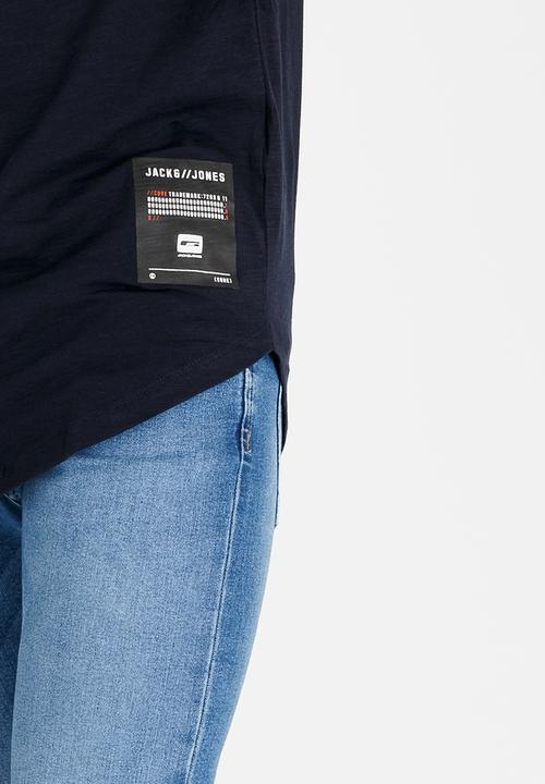 Jack & Jones - Vand Crew T-Shirt Navy