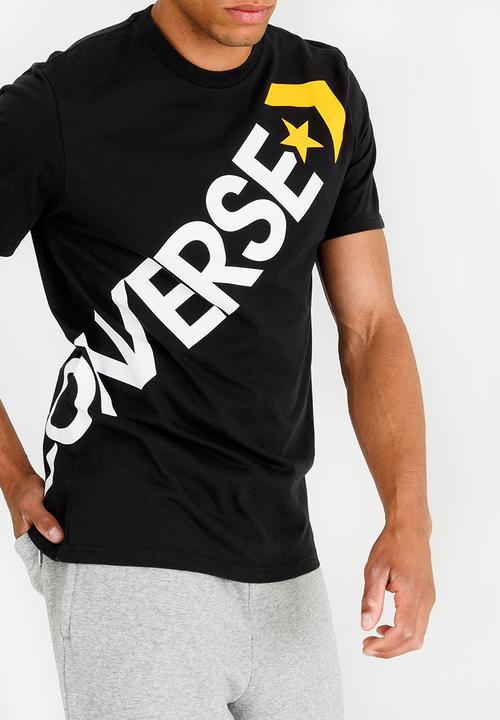 Converse - Cross Body Tee Black