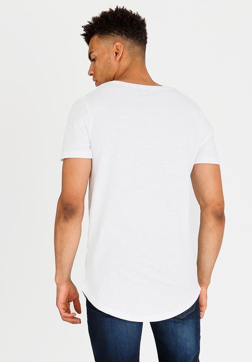 Jack & Jones - Vand Crew T-Shirt White