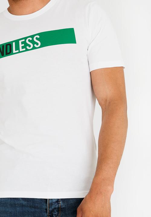 Only & Sons - Elton Cotton T-Shirt White