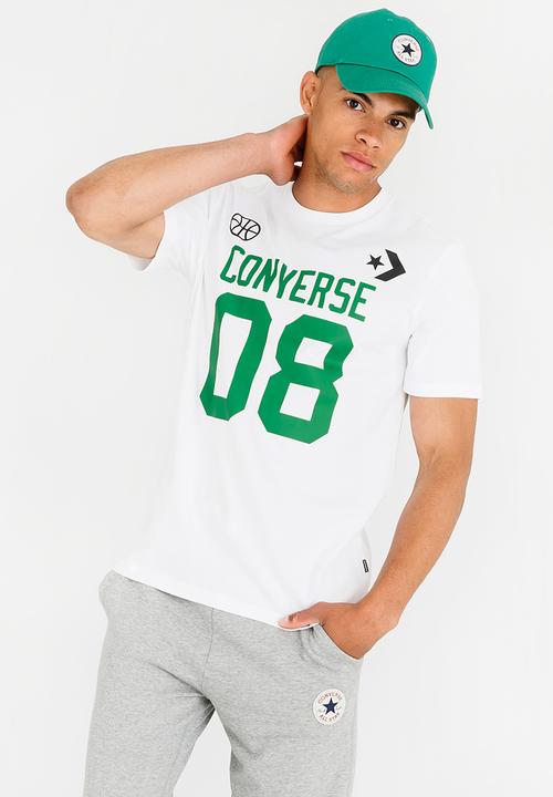 Converse - Basketball Theme Tee White