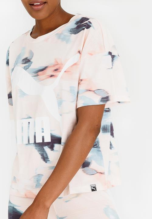PUMA - Classics Logo Tee Pale Pink