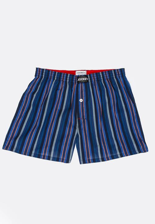 Jockey - 1 PK Boys Woven Boxer Multi-colour