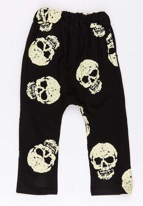 Pop Candy - Boys Printed Jogger Black