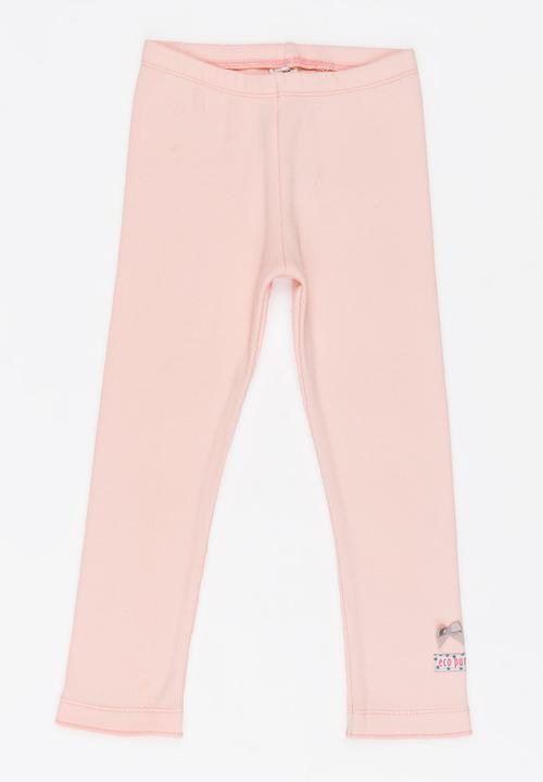 Eco Punk - Girls Leggings Pale Pink