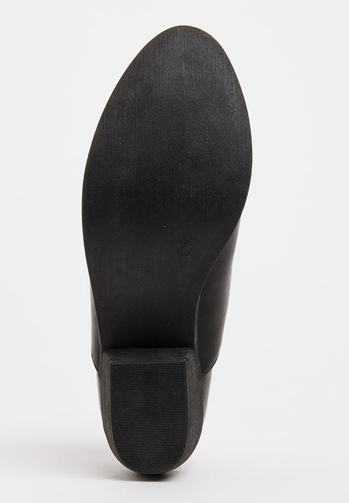 Jada - Elastic Detail Ankle Boots - black