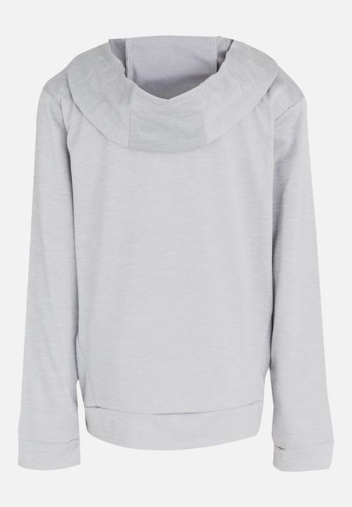 Nike - Nike Drifit Swoosh Pullover Hoody Grey
