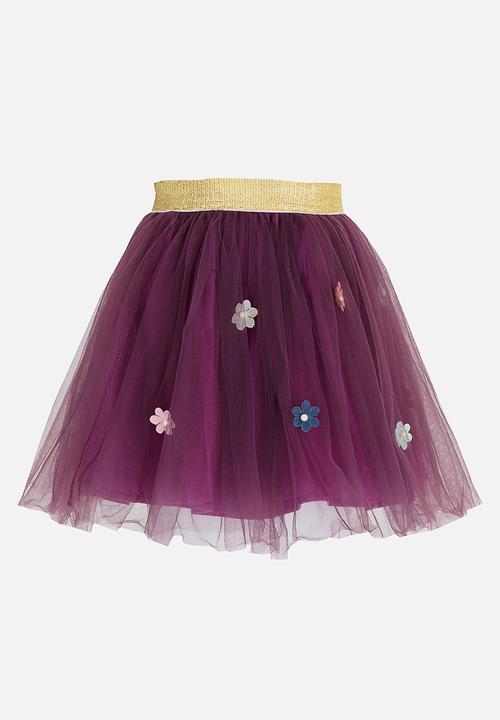 Pop Candy - Girls Tutu Skirt Mid Purple