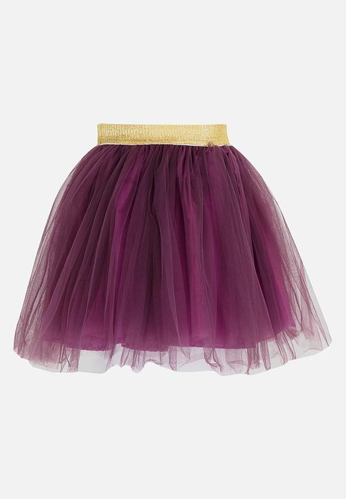 Pop Candy - Girls Tutu Skirt Mid Purple