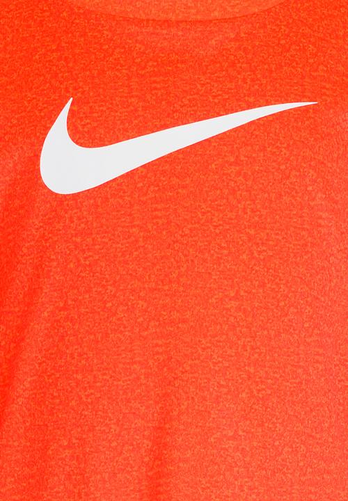 Nike - Nike Faux Heather Tee Burnt Orange