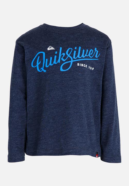 Quiksilver - Glass Off Long Sleeve Classic Tee Navy