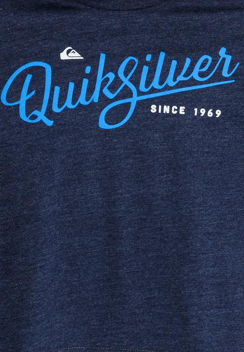 Quiksilver - Glass Off Long Sleeve Classic Tee Navy